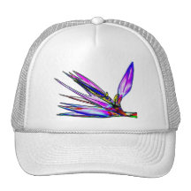 Bird of Paradise Flower (Coloured Foil Effect) Trucker Hat