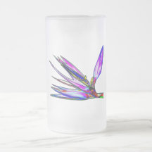 Bird of Paradise Flower (Coloured Foil Effect) Coffee Mug