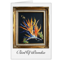 Bird Of Paradise Notecard