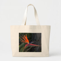 Bird of Paradise Photo Canvas Bags