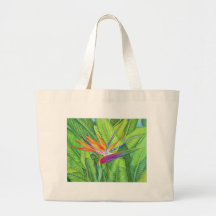 Bird of Paradise Tote Bags