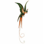 Bird of Paradise Vintage Art Acrylic Cut Out