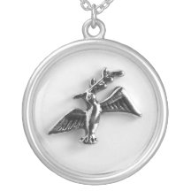 Bird Of Peace Sterling Silver Necklace