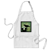 Bird on a Teacup Apron