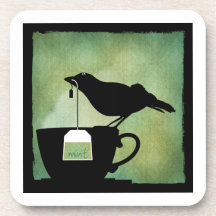 Bird on a Teacup Coaster