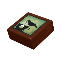 Bird on a Teacup Gift Box