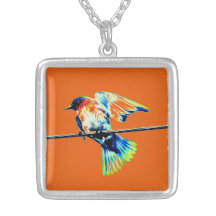 Bird on a Wire Pendants