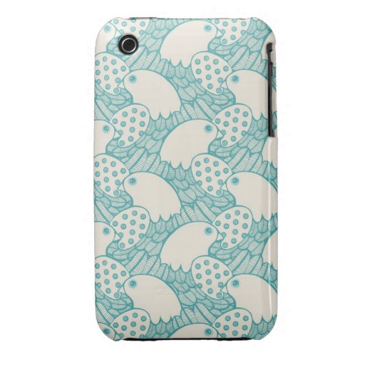 Bird Pattern iPhone 3 Cover