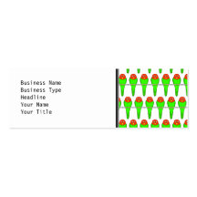 Bird Pattern. Parakeets. Business Card Templates