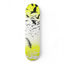 bird poo skateboard deck