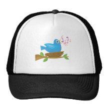 Bird Singing Hat