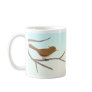 Bird sitting on branches of a tree mug