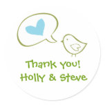 Bird Sticker by TearDrop Weddings