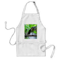 Bird Stretching on Magnolia Tree Aprons