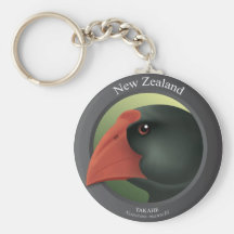 Bird - Takahe Keychains