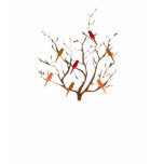 Bird Tree t-shirts