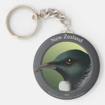 Bird - Tui Keychains