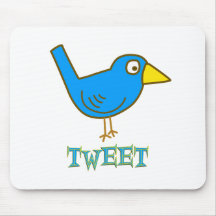 BIRD TWEET MOUSEPADS