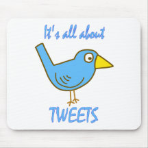 Bird Tweets Mousepads