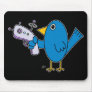 Bird with Raygun - Mousepad