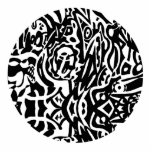 Birdcreature Abstract Disc Art