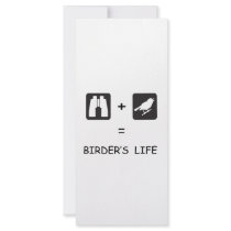 Birder's Life Rack Card