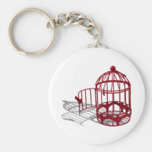 BirdHouse092110 Keychain