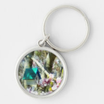 Birdhouse in Magnolia Key Chain