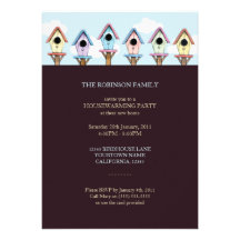 Birdhouses | Housewarming Party Invitation