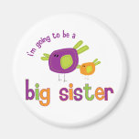 birdie big sister to be fridge magnet