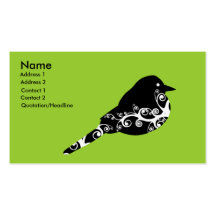 birdie business card