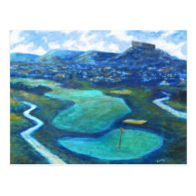 Birdie, Colorado Golf Course Postcards