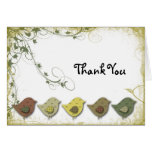 Birdie Thank You Card