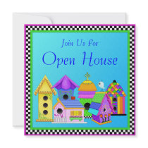 Birdie Village Open House Invitation