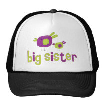 Birdies Big Sister T-shirt hats