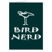 Birding, Birdwatching, Ornithology Card