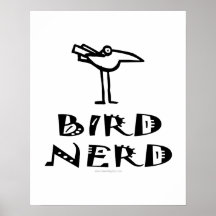 Birding, observation des oiseaux, ornithologie affiche