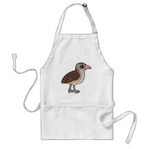 Birdorable Corn Crake Aprons