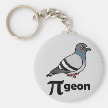 Birdorable PI-geon / Pigeon Pi Keychain