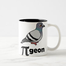 Birdorable PI-geon / Pigeon Pi Mug