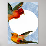 Birds Frame Posters
