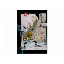 Birds from A to L postcards