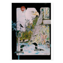 Birds from A to L postcards