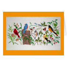 Birds Greeting Cards