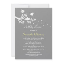 Birds Nest Baby Shower Invitation