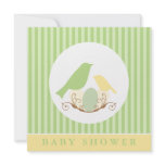 Birds Nest Baby Shower Invitiations Invitations