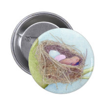 Birds Nest Button