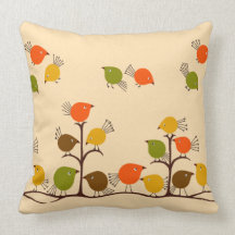 Birds of a Feather Pillow