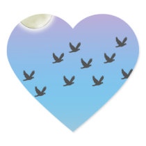 Birds of a Feather Sticker