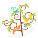 Birds of a Tree stickers